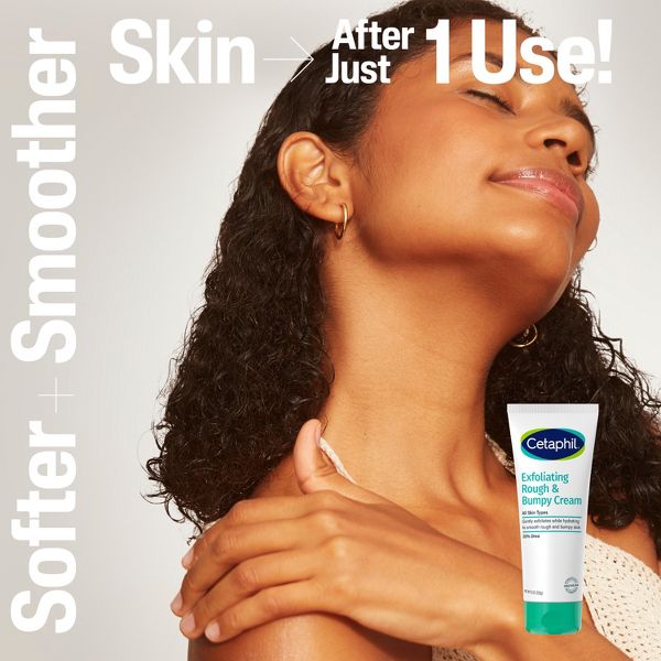 Cetaphil Exfoliating Rough and Bumpy Body Cream with 20% Urea - Unscented - 8oz