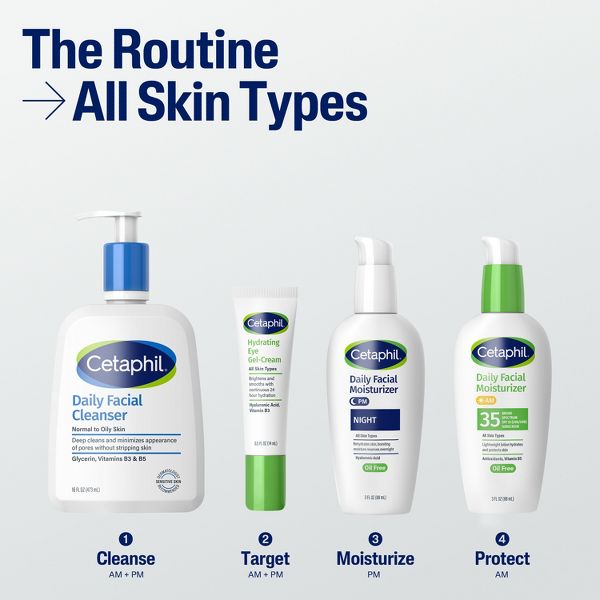 Cetaphil Daily Face Moisturizer Sunscreen Lotion - SPF 35 - Travel Size - 3 fl oz