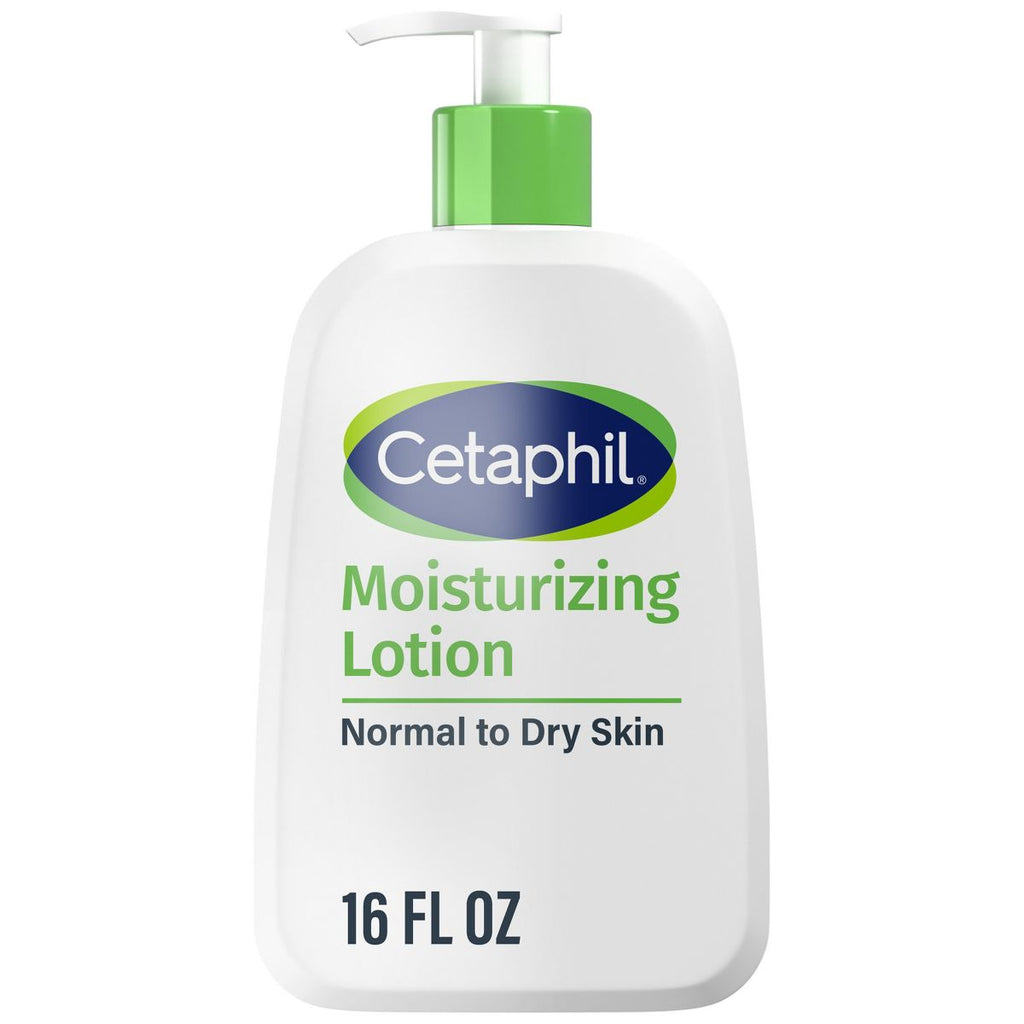 Cetaphil Moisturizing Face and Body Lotion for Dry Skin, Unscented - 16 fl oz