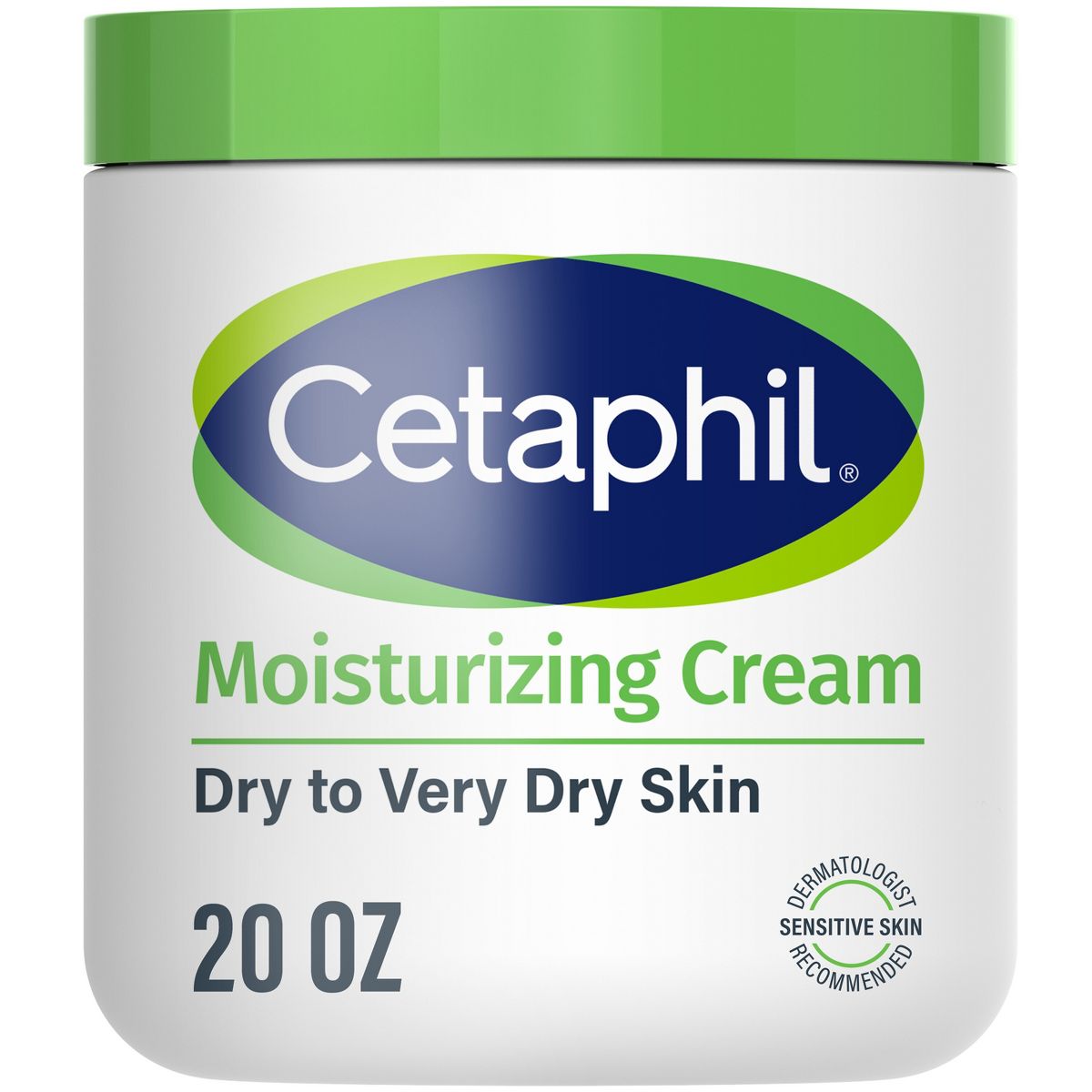 Cetaphil Moisturizing Face and Body Cream for Dry Skin - 16oz