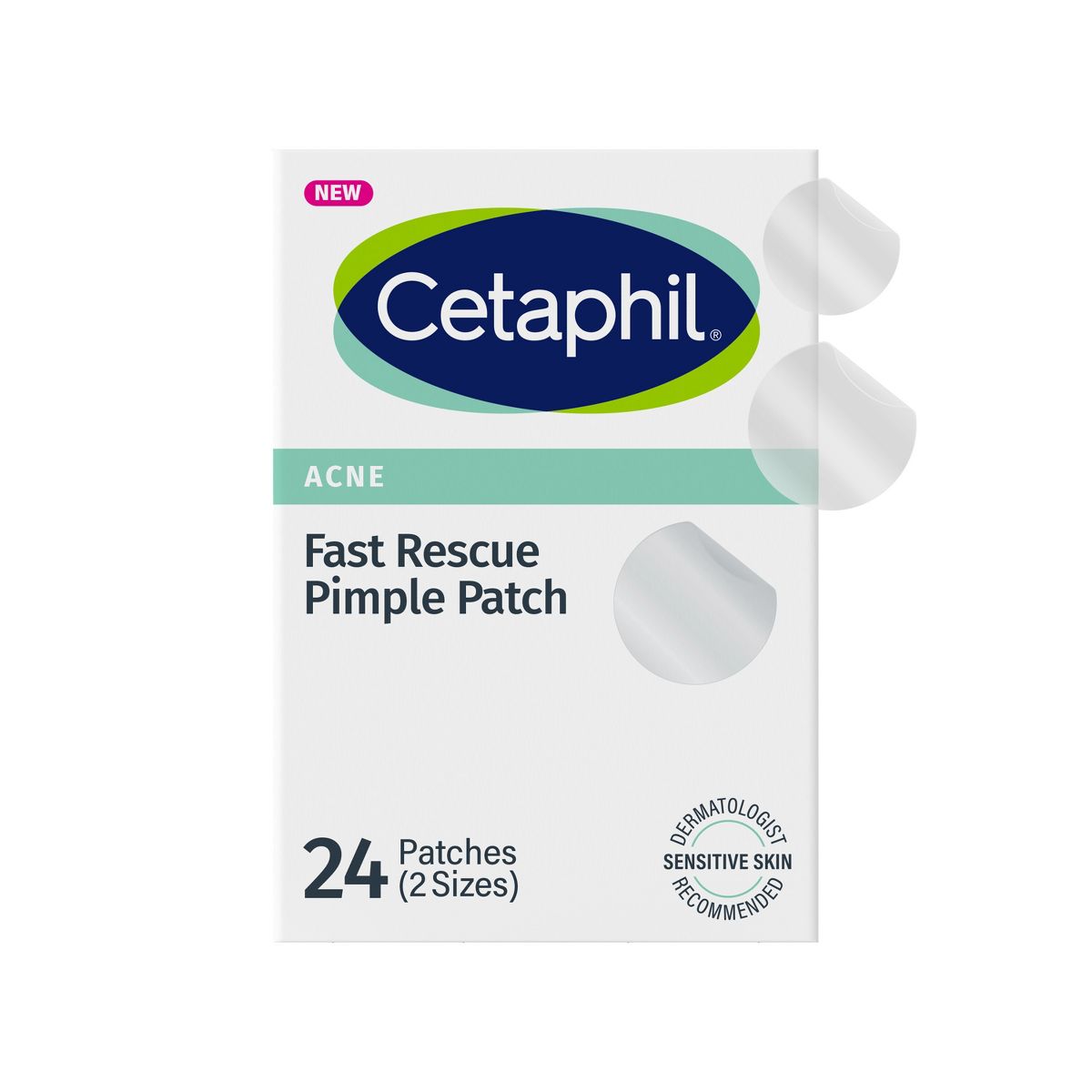 Cetaphil Acne Spot Pimple Patches with Salicylic Acid - 24ct