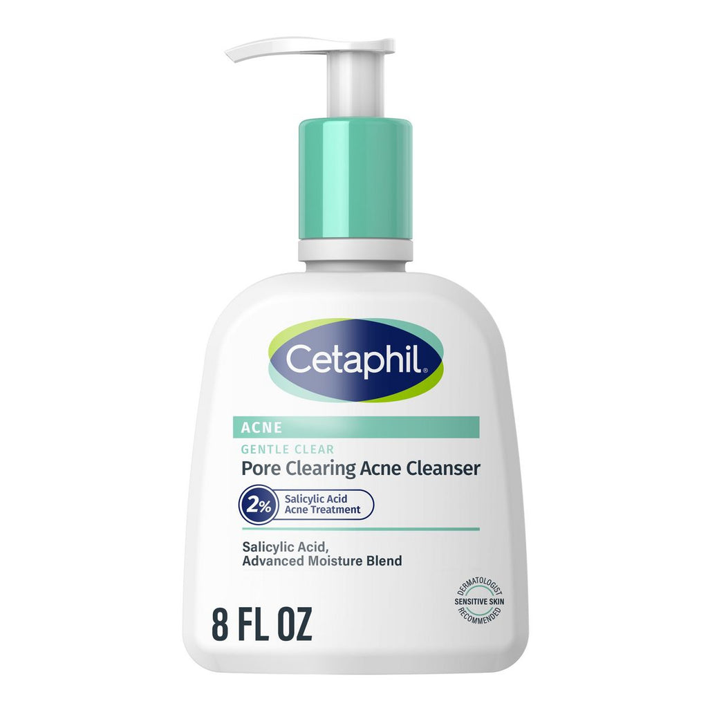 Cetaphil Gentle Clear Pore Cleansing 2% Salicylic Acid Acne Treatment Face Wash - 8 fl oz