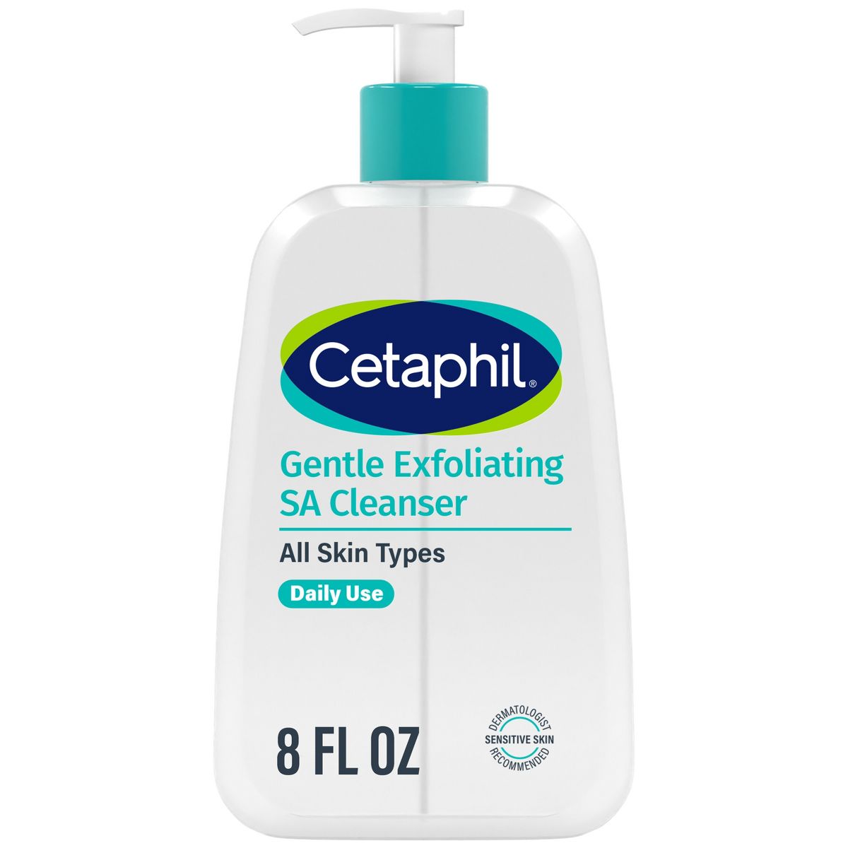 Cetaphil Gentle Exfoliating Salicylic Acid Face Wash Cleanser - Unscented - 16 fl oz