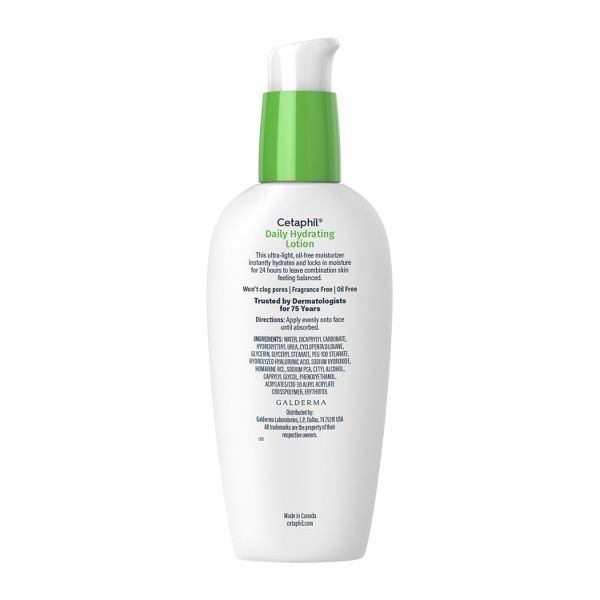 Cetaphil Hydrating Oil-Free Face Moisturizer with Hyaluronic Acid - 3 fl oz