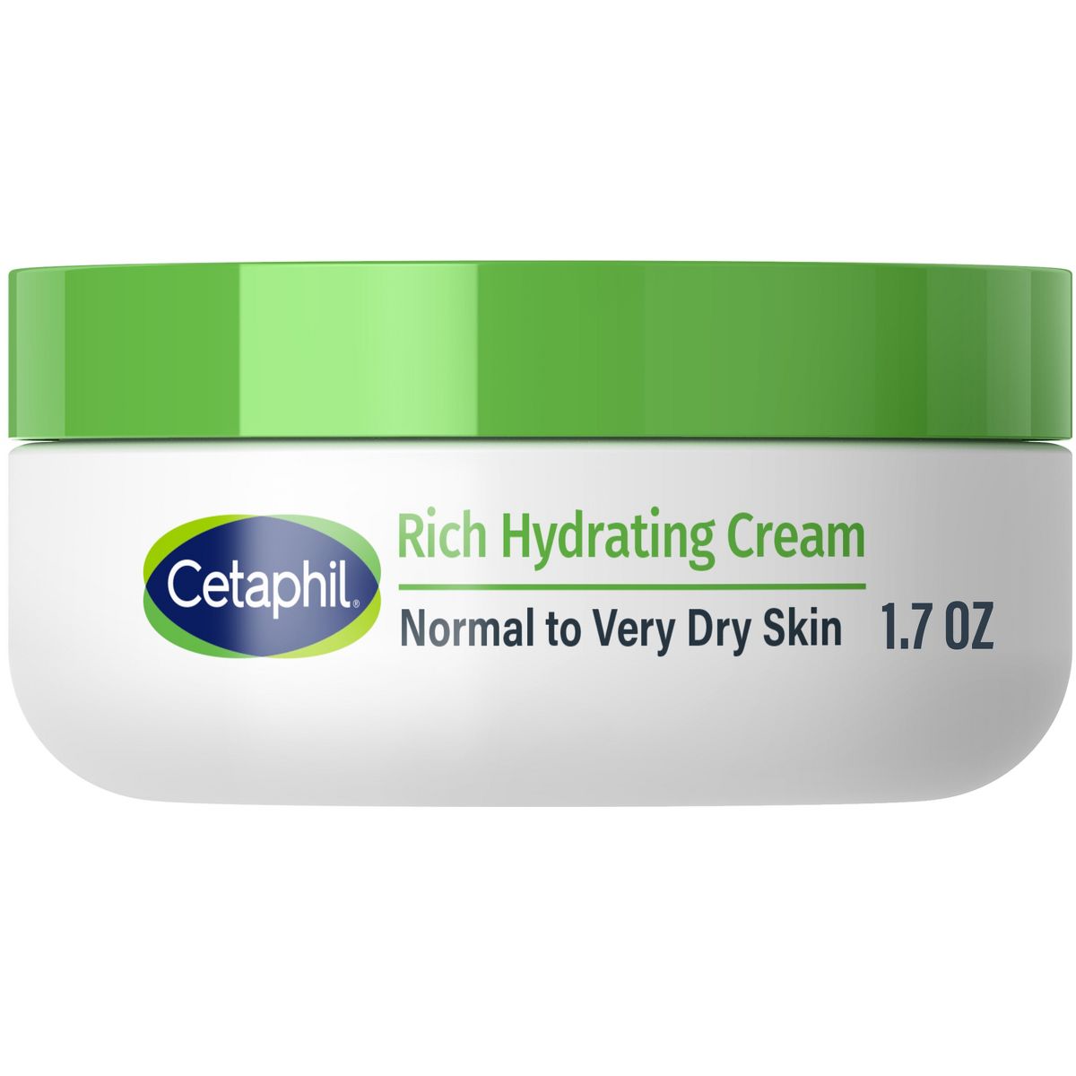 Cetaphil Rich Hydrating Face Moisturizer Cream with Hyaluronic Acid - 1.7oz