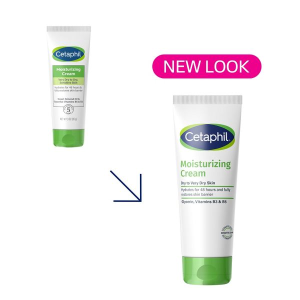 Cetaphil Moisturizing Face and Body Cream for Dry Skin - 16oz