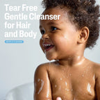 Cetaphil Baby Wash and Shampoo with Calendula, Tear Free and Hypoallergenic - 13.5 fl oz