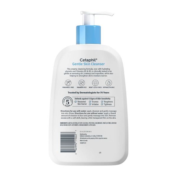 Cetaphil 2pk/16oz Each Gentle Facial Cleanser
