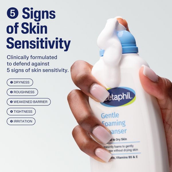 Cetaphil Gentle Foaming Facial Cleanser with Glycerin - 8 fl oz
