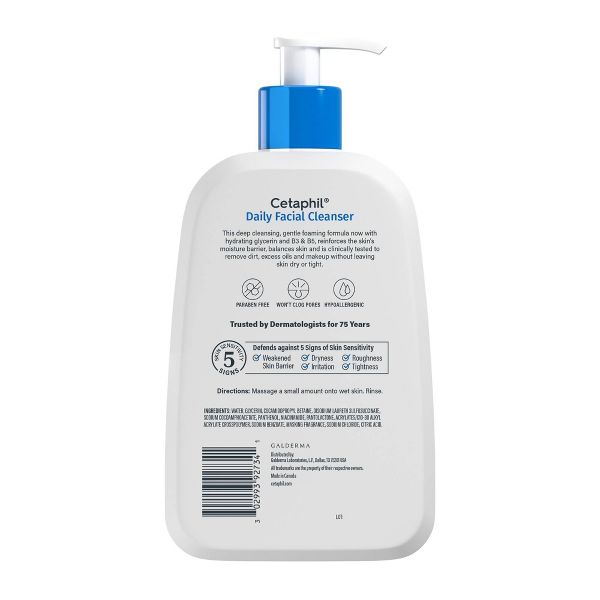 Cetaphil 2pk/16oz Each Daily Facial Cleanser