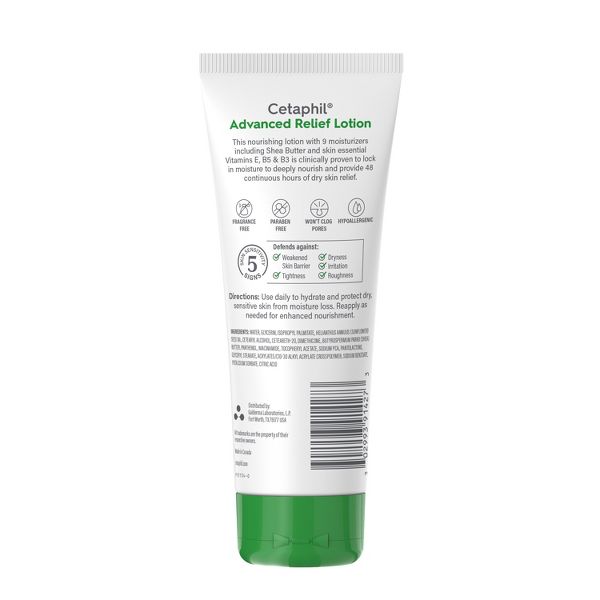 Cetaphil Advanced Radiance Body Lotion with Shea Butter - Unscented - 8oz​