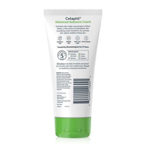 Cetaphil Advance Relief Body and Face Cream with Shea Butter - Unscented - 6oz