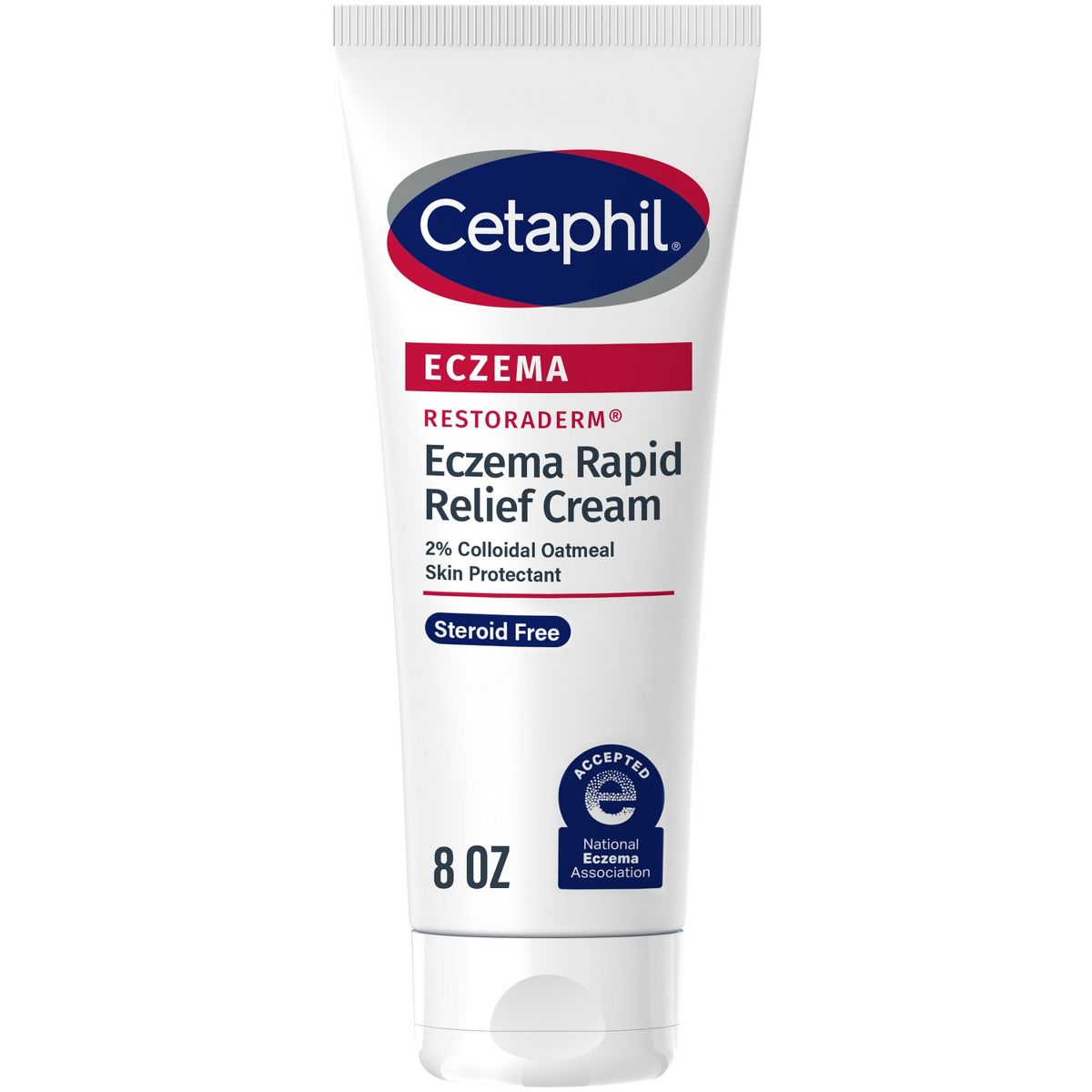 Cetaphil Restoraderm Flare-Up Eczema Relief Body Cream, 2% Colloidal Oatmeal - Unscented - 8oz