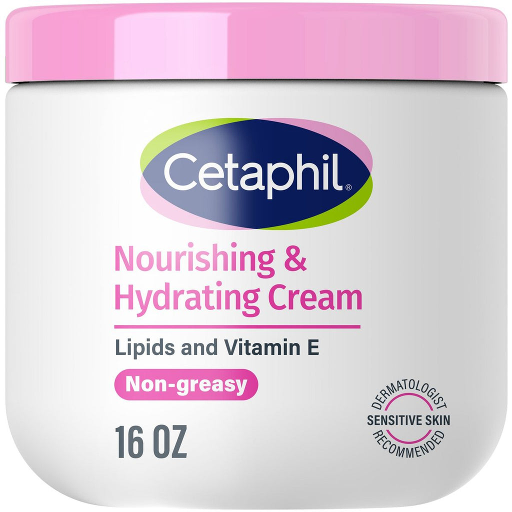 Cetaphil Nourishing & Hydrating Oil-Infused Body Cream with Vitamin E- 16oz