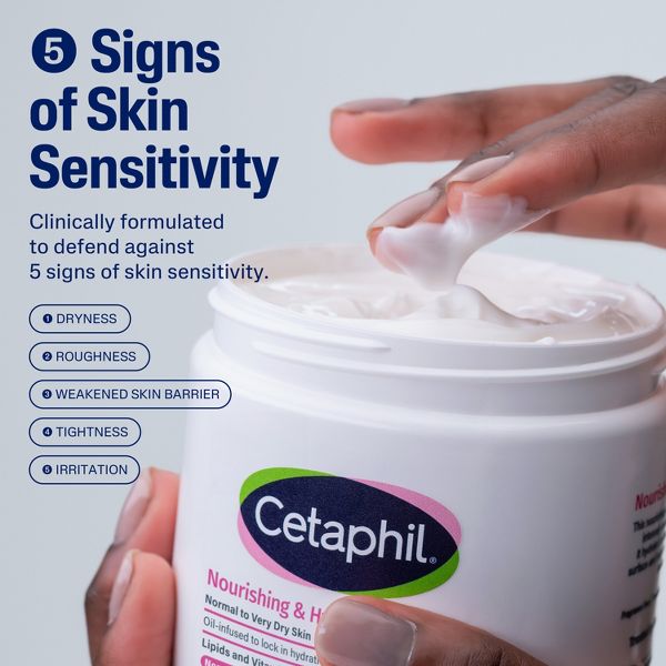 Cetaphil Nourishing & Hydrating Oil-Infused Body Cream with Vitamin E- 16oz