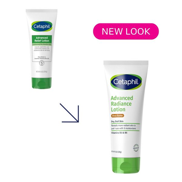Cetaphil Advanced Radiance Body Lotion with Shea Butter - Unscented - 8oz​